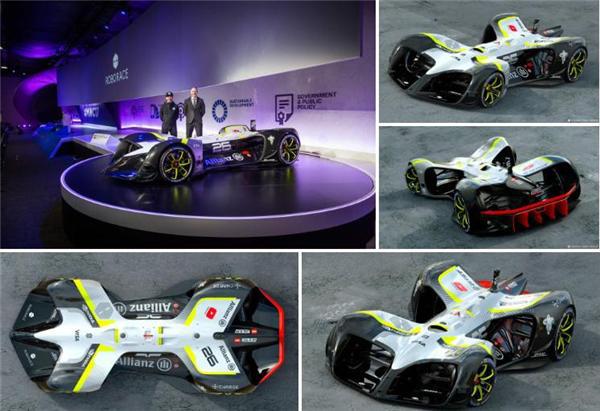 Roborace发布纯电动无人驾驶赛车Robocar