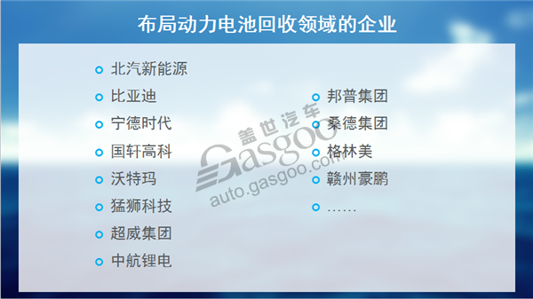 新能源汽车发展一路狂奔 动力电池回收拖后腿？