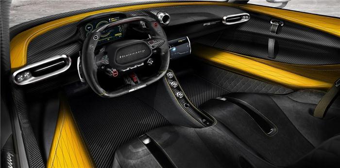 轩尼诗Venom F5谍照曝光 碳纤维座舱吸睛