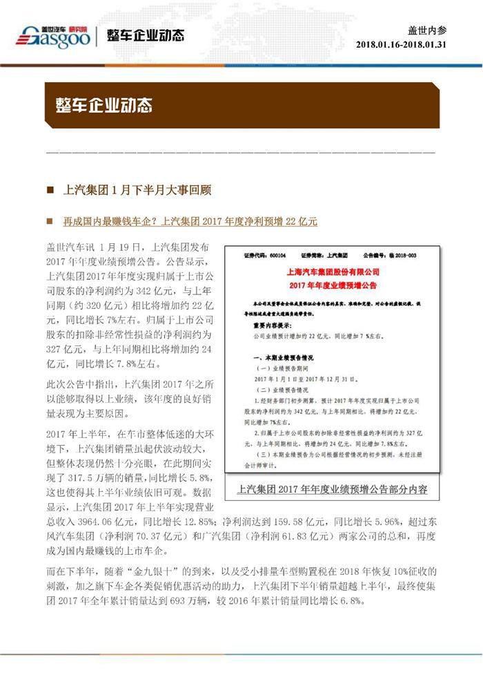 盖世内参（2018年1月下半月刊）
