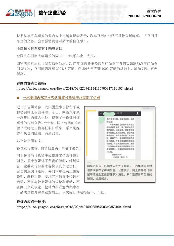 盖世内参（2018年2月全月刊）