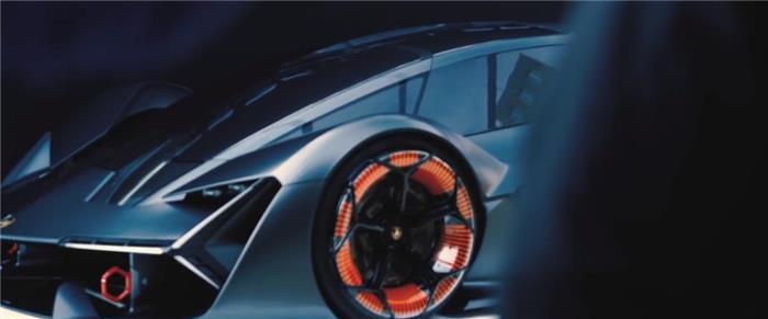 定位轻量化及储能部件 兰博基尼揭秘超现代电动超跑Terzo Millennio