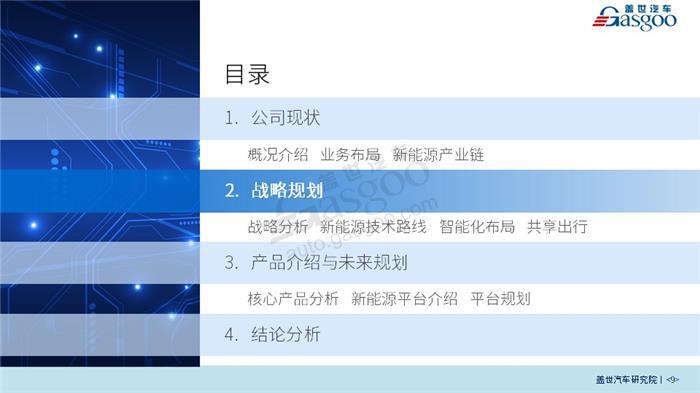 【传统车企新能源业务系列研究】长城新能源业务规划及布局（2018版）