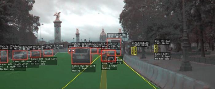 特斯拉Autopilot开发者界面公布 展现计算机视觉界面