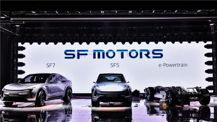 SF MOTORS两款新车全球首发  定位智能纯电动SUV