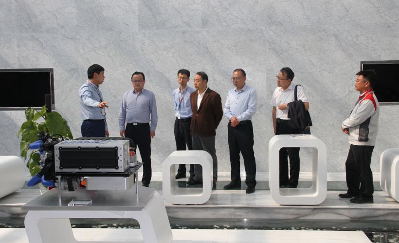 中船重工718所李俊华所长率队到访长城汽车