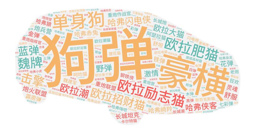 2020车企花式取名大赏：“土洋结合风”下，长城“狗弹”出街可能有多大？