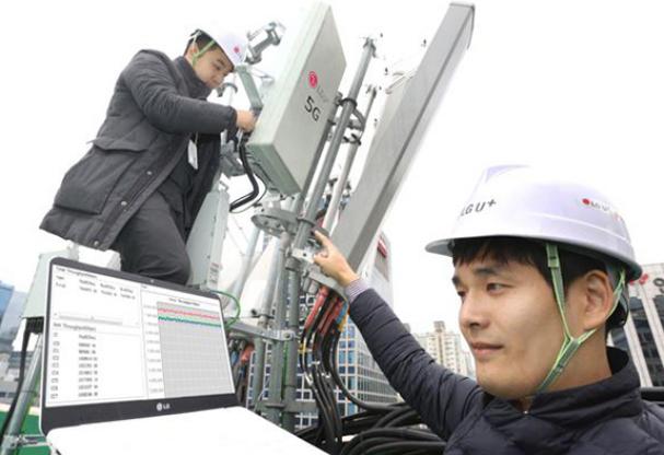 LG Uplus在首尔江南区建立基站 测试5G技术及服务