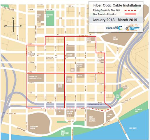 辛辛那提市安装“光纤环” 网络升级助力智能城市转型