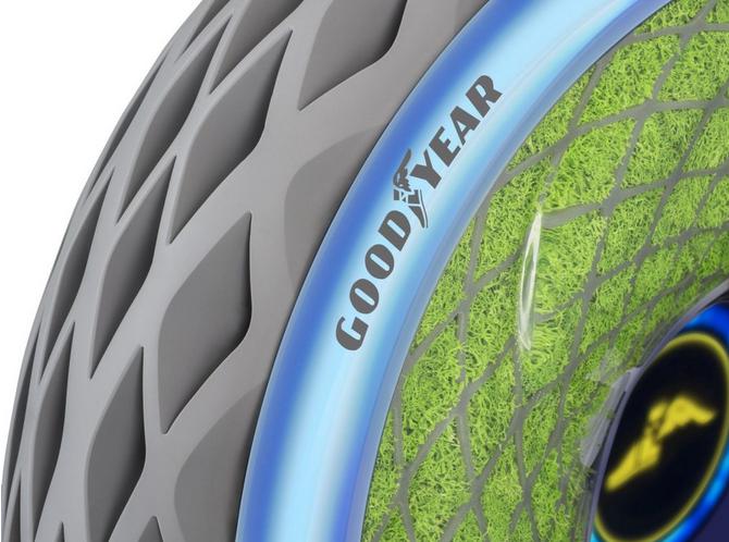 固特异携Oxygene3D打印环保概念轮胎亮相日内瓦车展