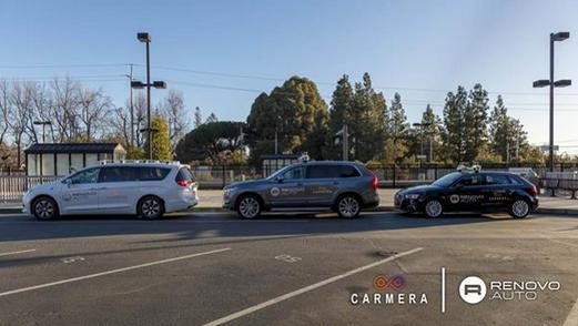 Carmera与Renovo合作AMaaS项目 提供实时地图数据