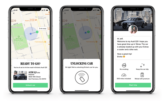 P2P共享汽车大佬Turo推app  今秋车主可轻松共享汽车