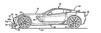 通用中置发动机Corvette获主动空气动力专利 时速150英里仍平稳