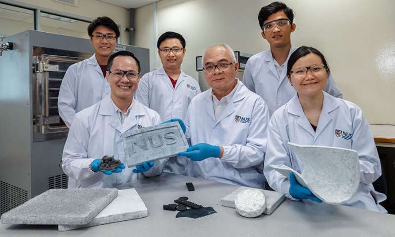 新加坡利用废弃轮胎制成橡胶气凝胶 可用于汽车隔音隔热解决方案