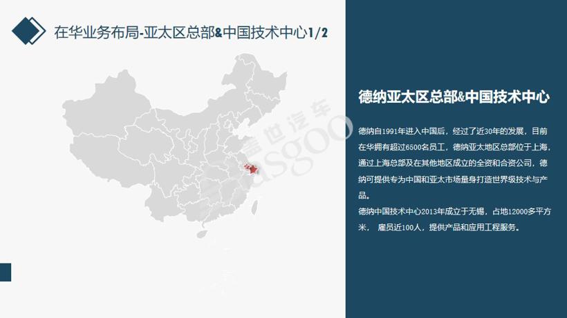德纳2020在华生产研发布局 | 盖世整理