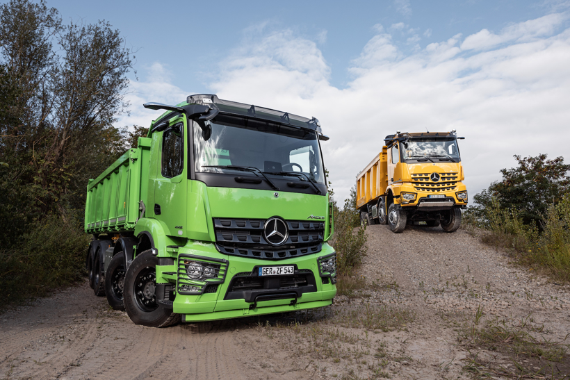发布Actros F等新车 奔驰展示旗下最新卡车与创新技术