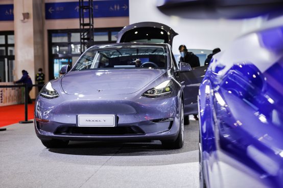 ​特斯拉中国制造Model Y、新款Model 3  亮相2021海口新能源暨智能网联车展