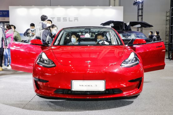 ​特斯拉中国制造Model Y、新款Model 3  亮相2021海口新能源暨智能网联车展