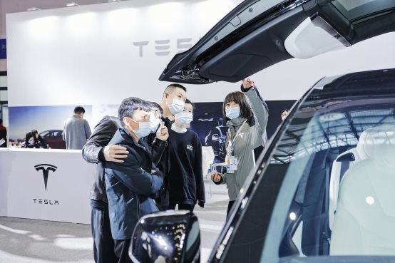 ​特斯拉中国制造Model Y、新款Model 3  亮相2021海口新能源暨智能网联车展