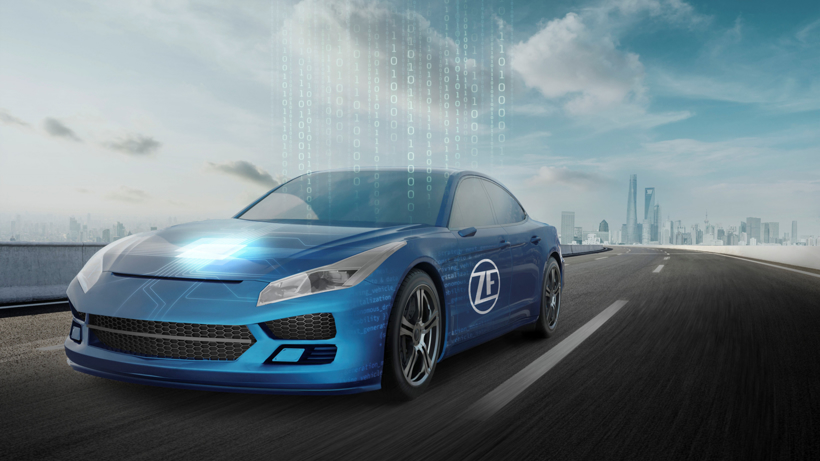 采埃孚在2021上海车展上以全球首发产品，赋能软件定义汽车
