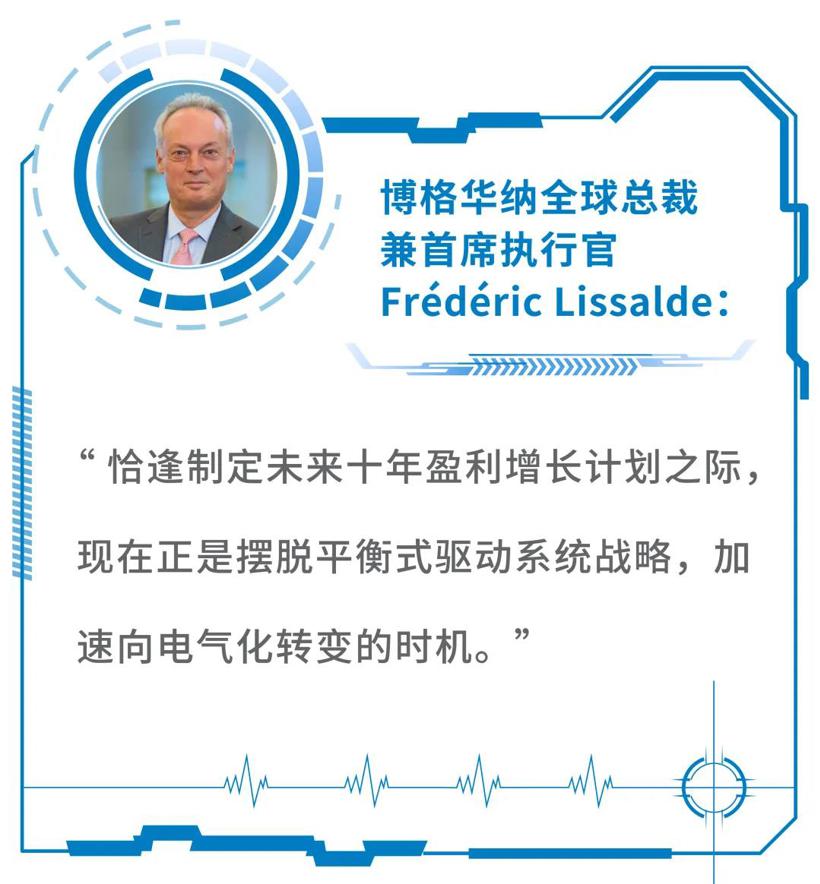 新使命·新战略 | 博格华纳加速引领电动出行时代