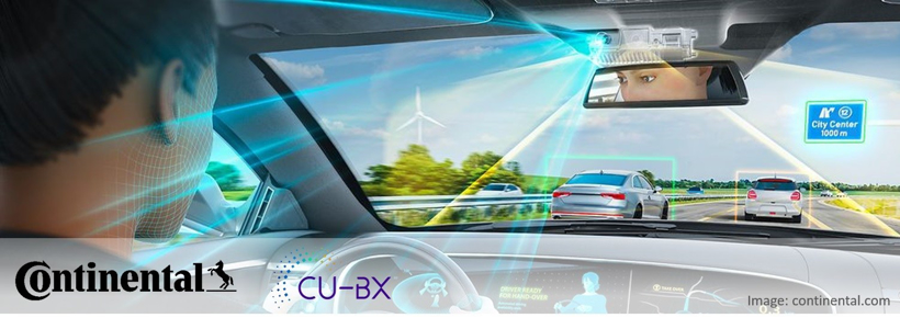 大陆合作以色列创企CU-BX 集成无接触式乘员健康与安全探测系统