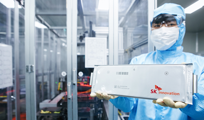 传福特、SK Innovation将推出电动汽车电池合资企业