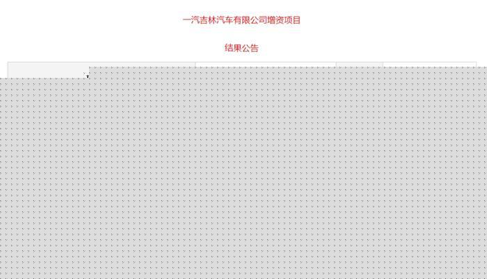 一汽吉林混改落地，山东宝雅拿下70.5%股权