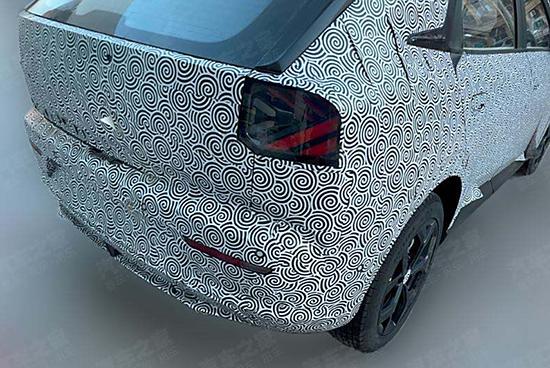 或定位小型SUV 北汽新能源全新车型谍照曝光